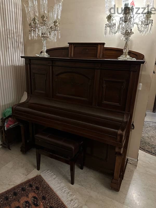 original piano made in Germany . brand Gors & kallmann 5