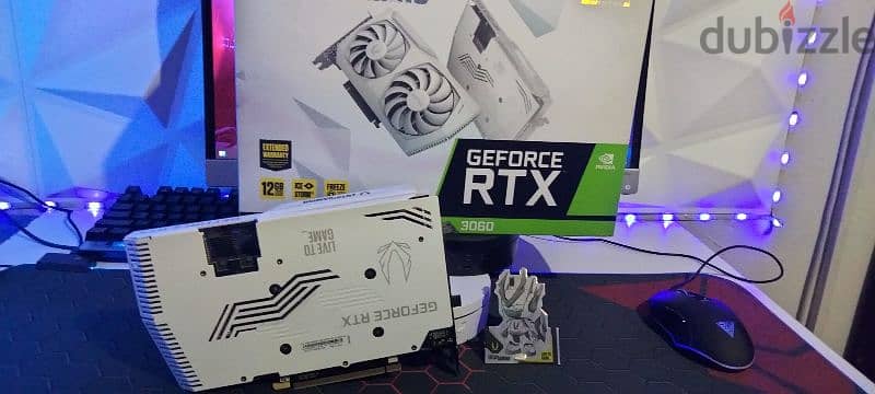 GPU Zotac RTX 3060 12GB White Edition 0