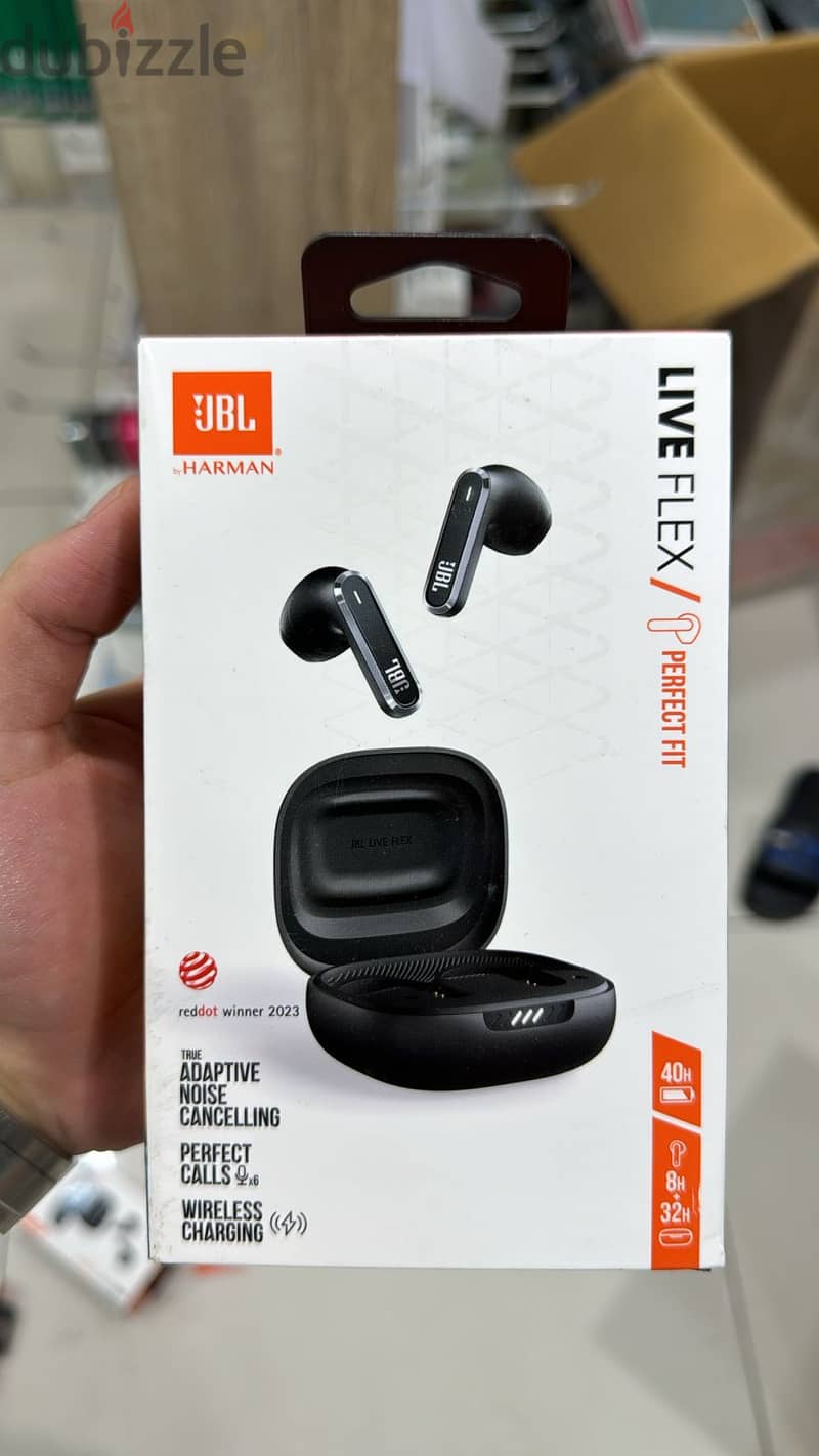 Jbl Live Flex black amazing & new offer 0