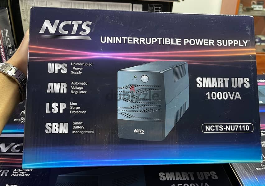 NCTS uninterruptible power supply smart ups 1000VA NCTS-NU7110 0