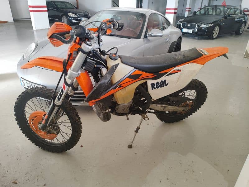 ktm exc tpi 300cc 2 stroke 3