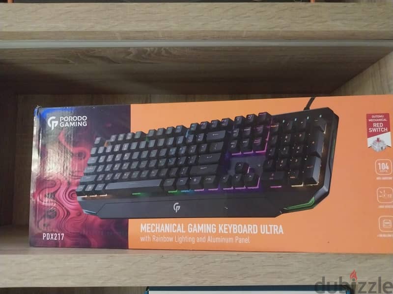 Porodo gaming Mechanical gaming keyboa uktra pdx217 0