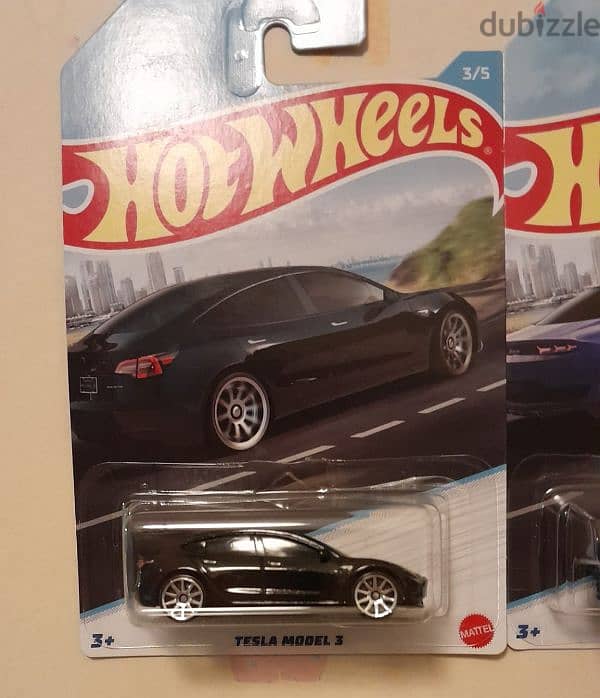 10$ hotwheel tesla model 3 0