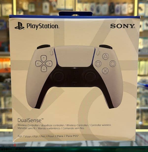 Dualsense ps5 white  sony playstation last 0