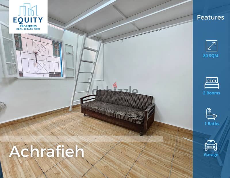 80 SQM Apartment For Rent In Achrafieh شقة للايجار #AA132424 0