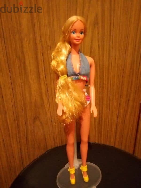 TROPICAL Barbie Rare Vintage Great doll 1985 the longest Hair ever=44$ 0