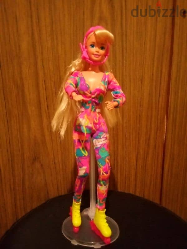 HOT SKATIN Barbie Vintage Rare Mattel NEW doll made in JAPAN year 1995 2