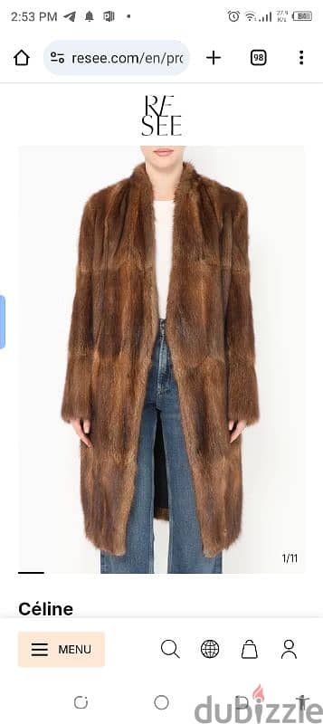 Muskrat Fur Coat Natural Fur 5