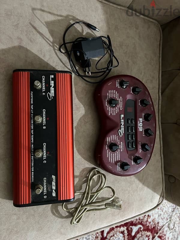 pedal guitar amp line 6 0