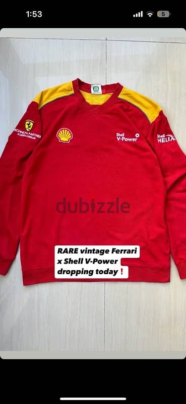 RARE FERRARI SHIRT 3