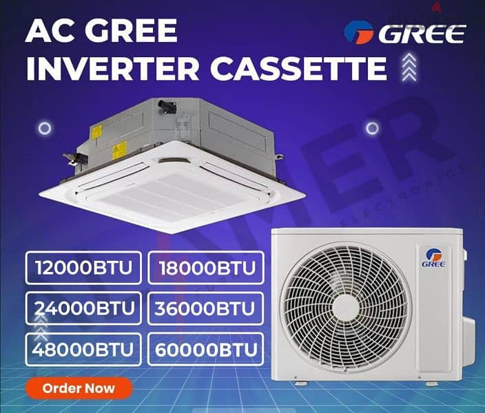 ac inverter all size duct / floor ceiling /cassettie 2