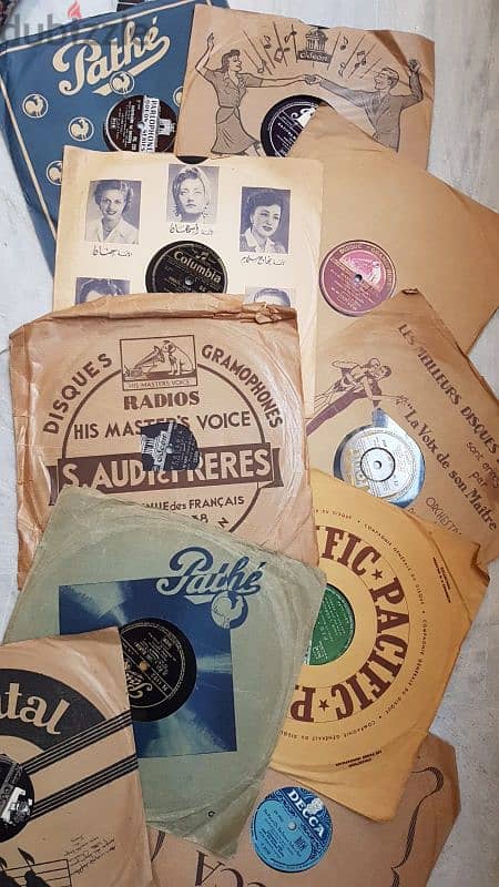 Gramophone old discs (only discs) 0