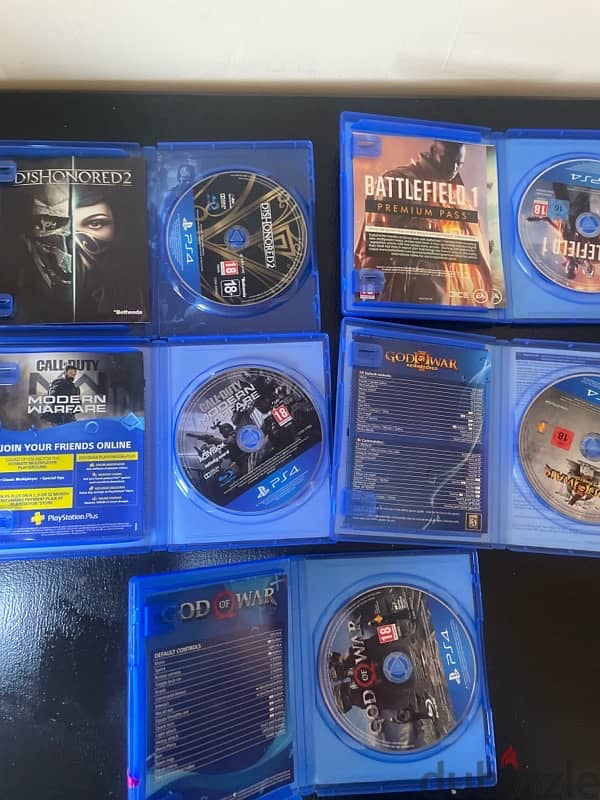 5 PS4 Games - NEGOTIABLE ml 1