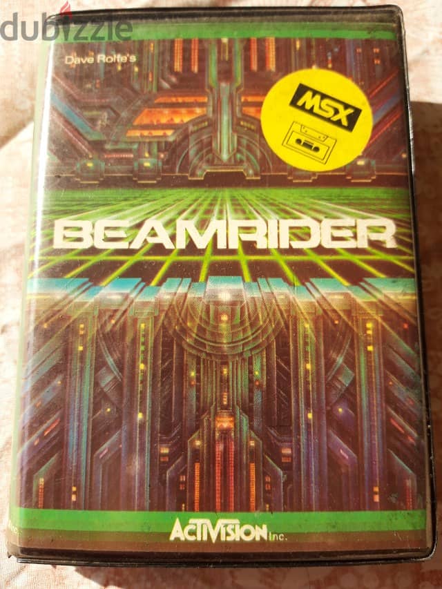 Vintage Beamrider MSX tape game 0