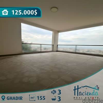 Terrace - Sea View Apartment For Sale In Ghadir