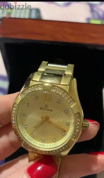 Rovina gold watch like new