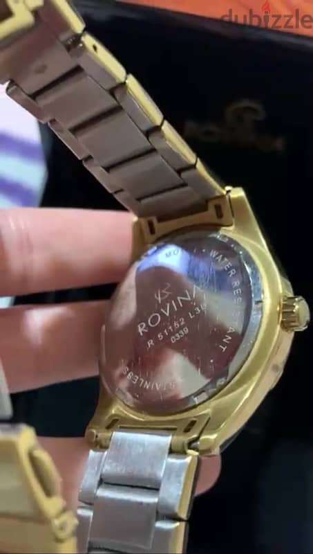 Rovina gold watch like new 3