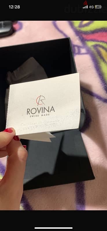 Rovina gold watch like new 5