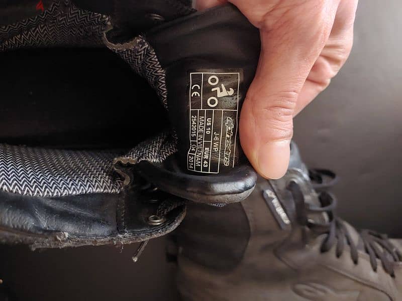 safety shoes for motorcycle alpine star 3