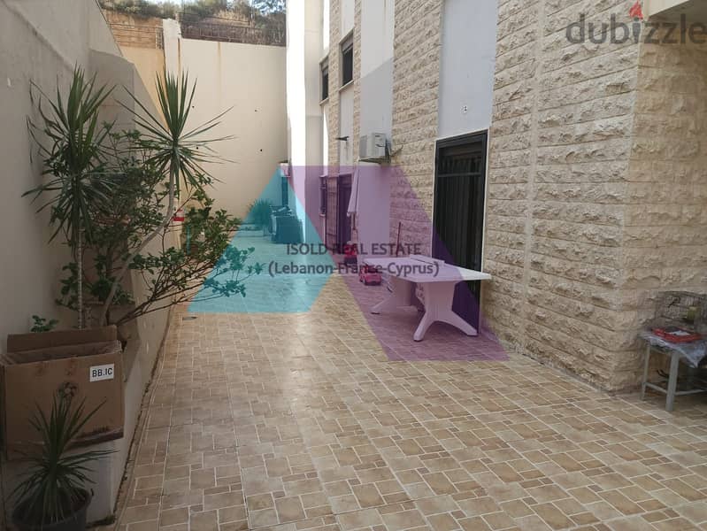 Furnished Apartment+Terrace for sale in Blaybel - شقة للبيع في بليبل 0