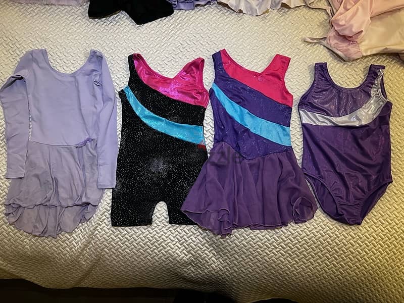 Girl 8-10 years Gymnastics Bodysuits 0