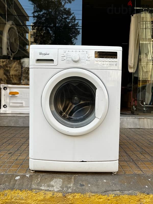 Whirlpool washing machine 7kg 1