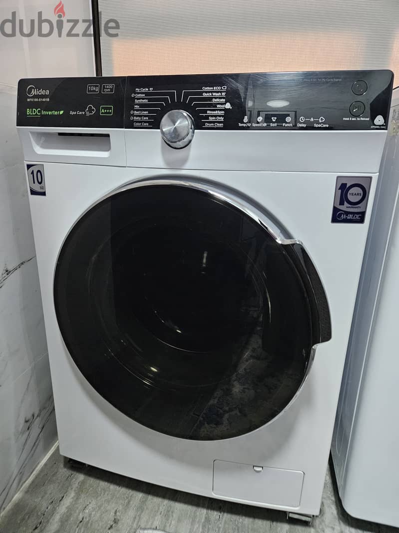 Media washing machine used like new 0