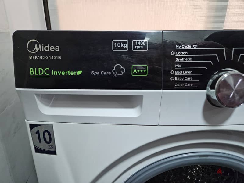 Media washing machine used like new 1