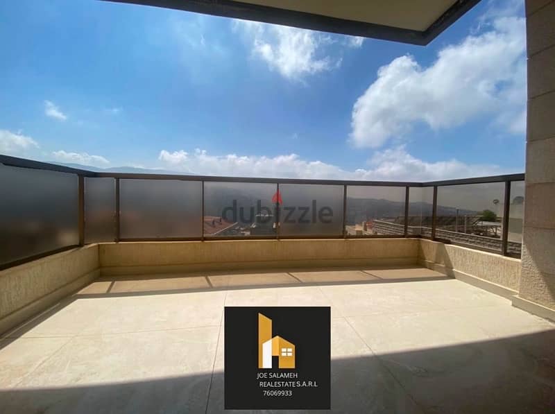 Hot Deal!! 183m2 apartment in ballouneh open view 175,000$/بلونة 0