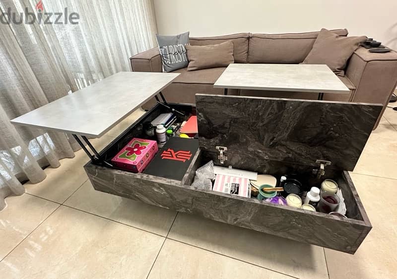 Big coffee table with storage mechanism 2