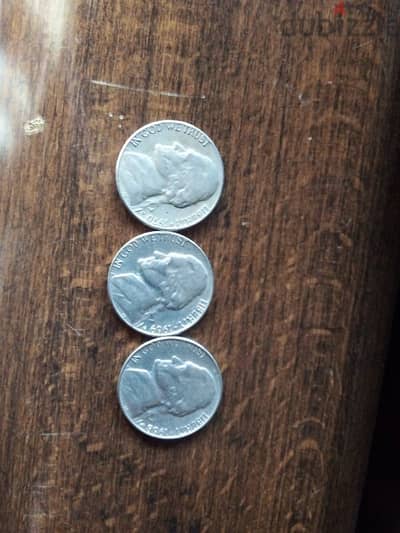 3 coins 5 cent