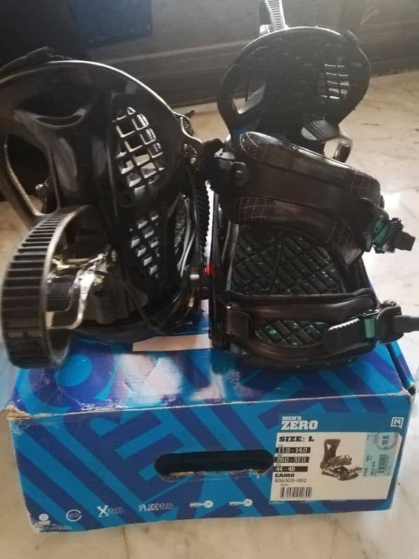 nitro snowboard bindings size L 45_ 48 5