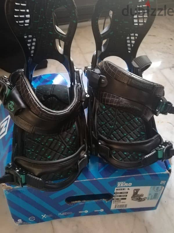 nitro snowboard bindings size L 45_ 48 6