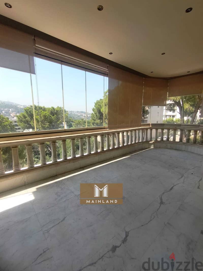 Spacious 4 Bedroom Rabieh apartment for Sale 0