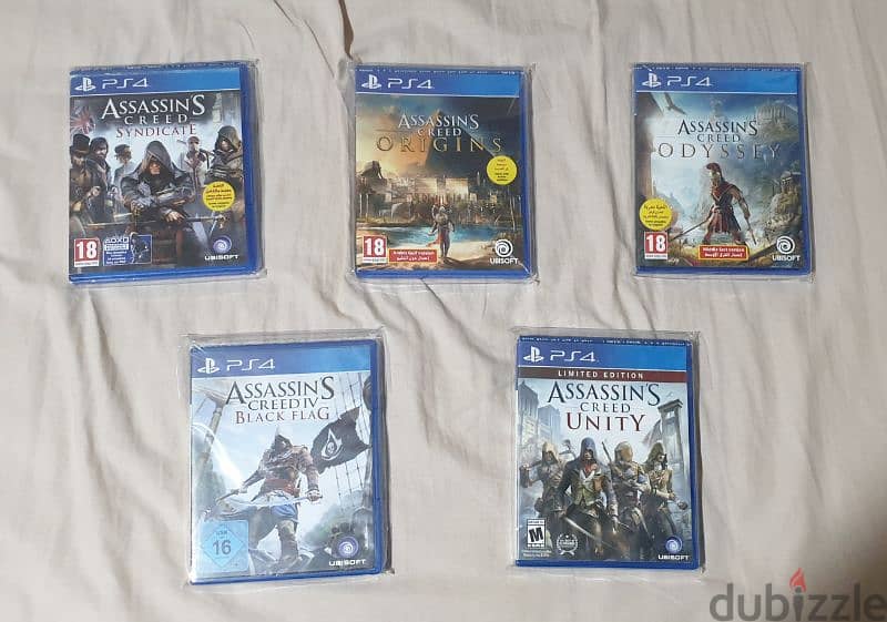 assassin's creed collection Ps4 0