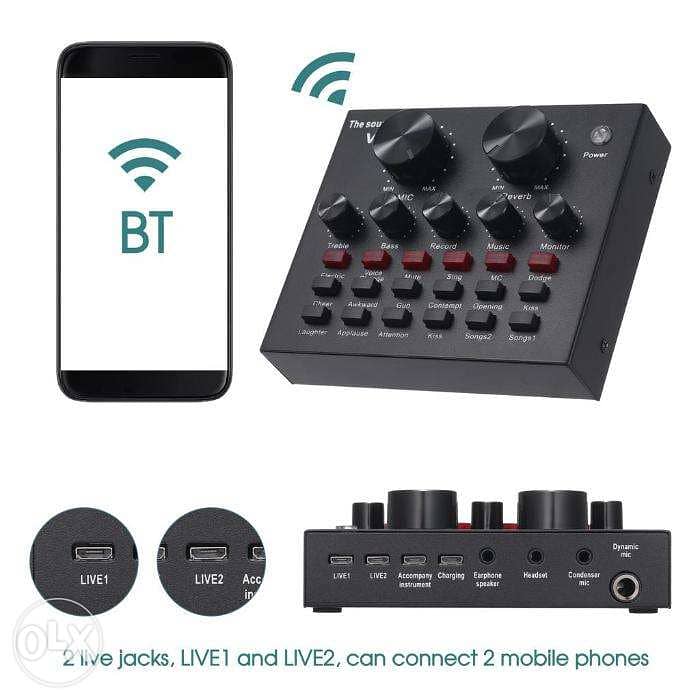 V8 Live Sound Card For Phones 2