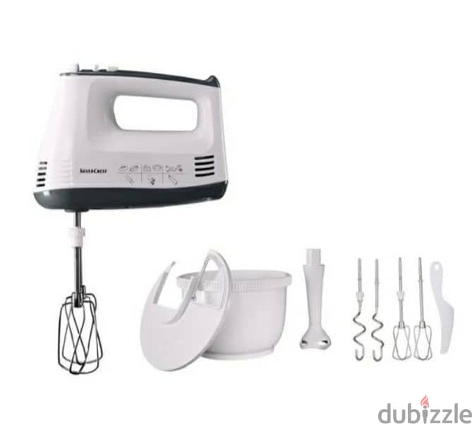 Silver crest hand mixer set 6