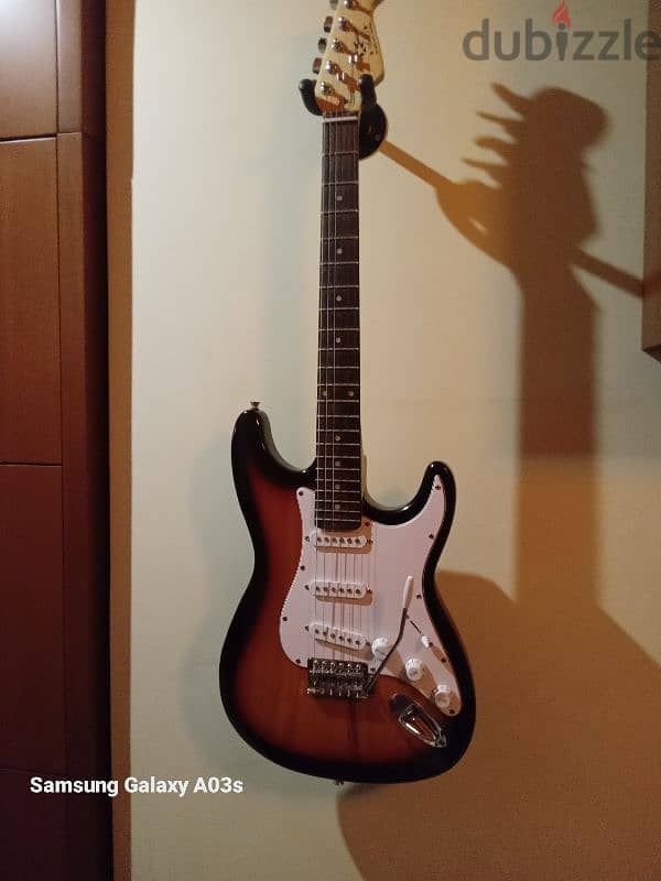 electric guitar+amp+cable 1