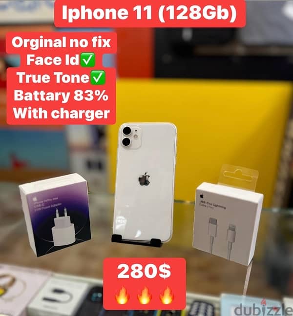 Iphone 11 super clean with charger we deliver 0