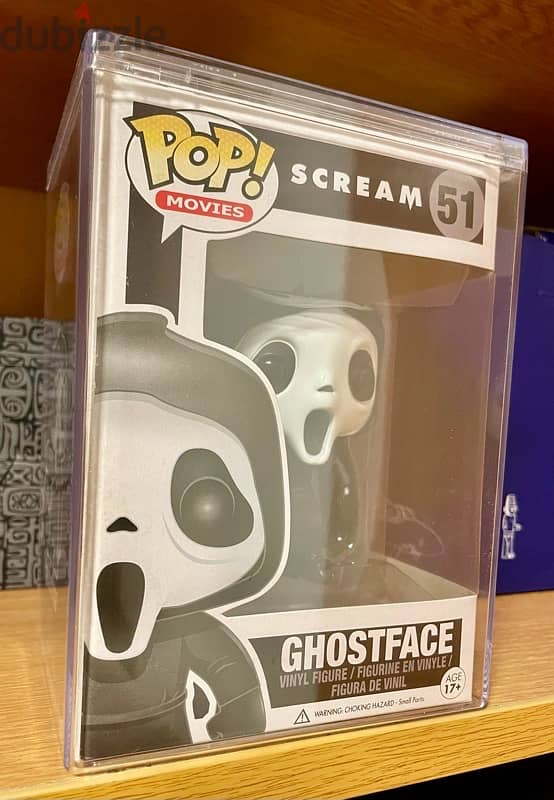 Rare original funko pop ghostface 51 original release (one word) 2014 2