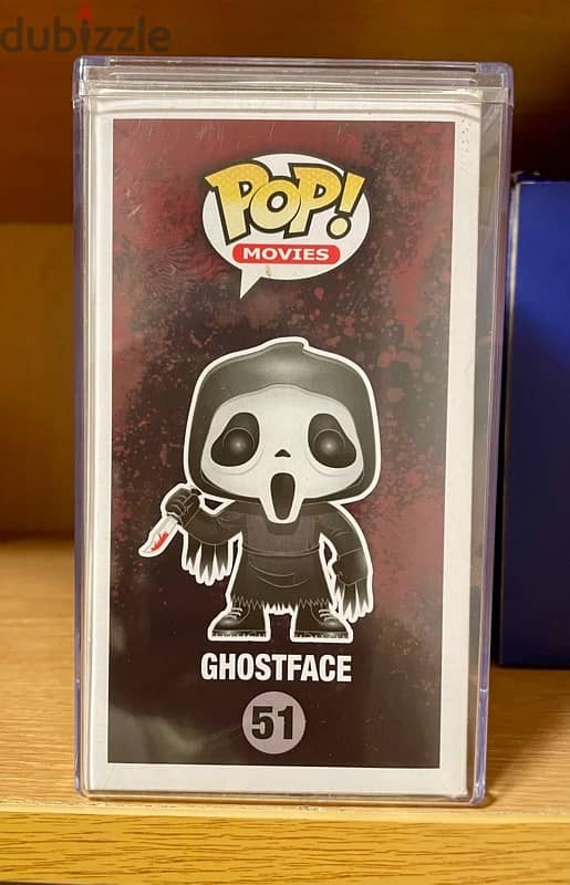 Rare original funko pop ghostface 51 original release (one word) 2014 3