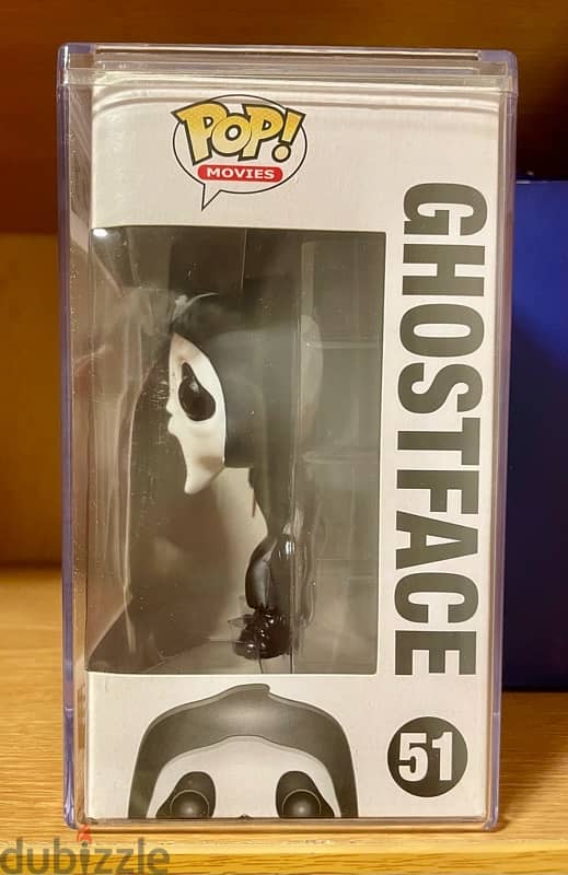 Rare original funko pop ghostface 51 original release (one word) 2014 4