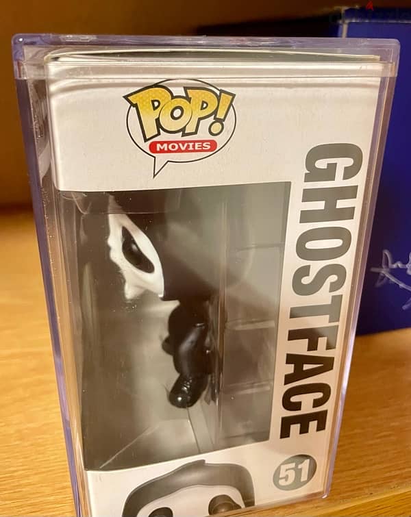 Rare original funko pop ghostface 51 original release (one word) 2014 9