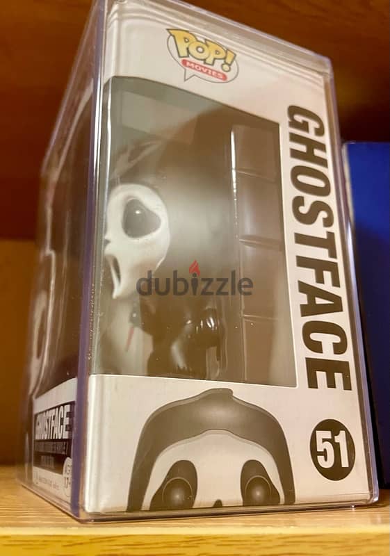 Rare original funko pop ghostface 51 original release (one word) 2014 10