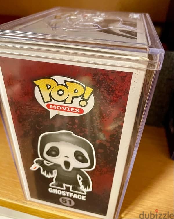 Rare original funko pop ghostface 51 original release (one word) 2014 11