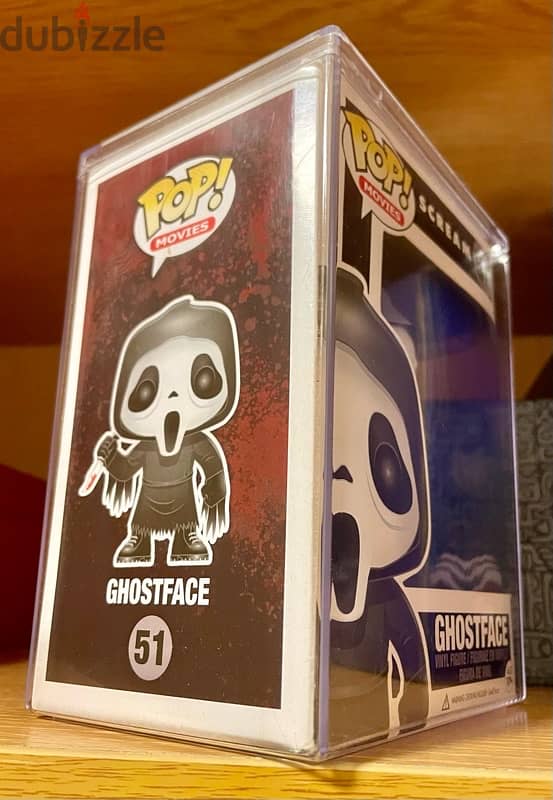 Rare original funko pop ghostface 51 original release (one word) 2014 13