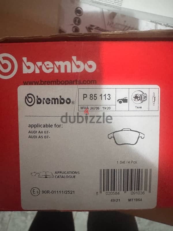 brembo brake pads front 3