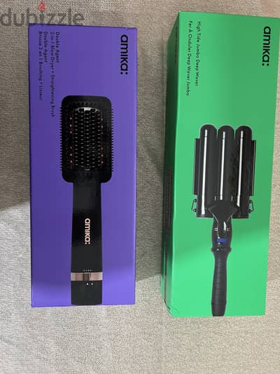 Amika deep waver & 2-in-1, Retail price per pcs (155&165€)