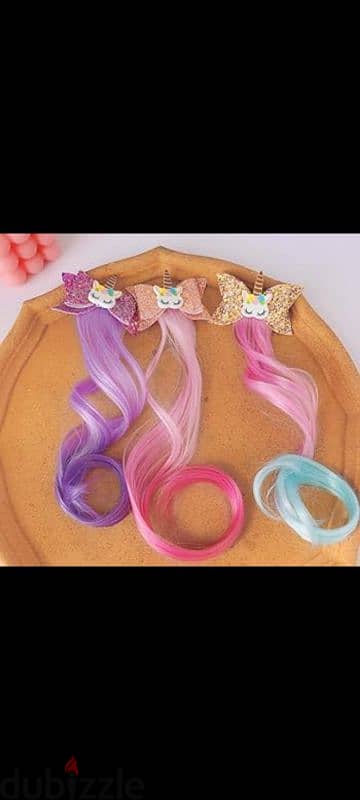 girls  hair extension clip 2