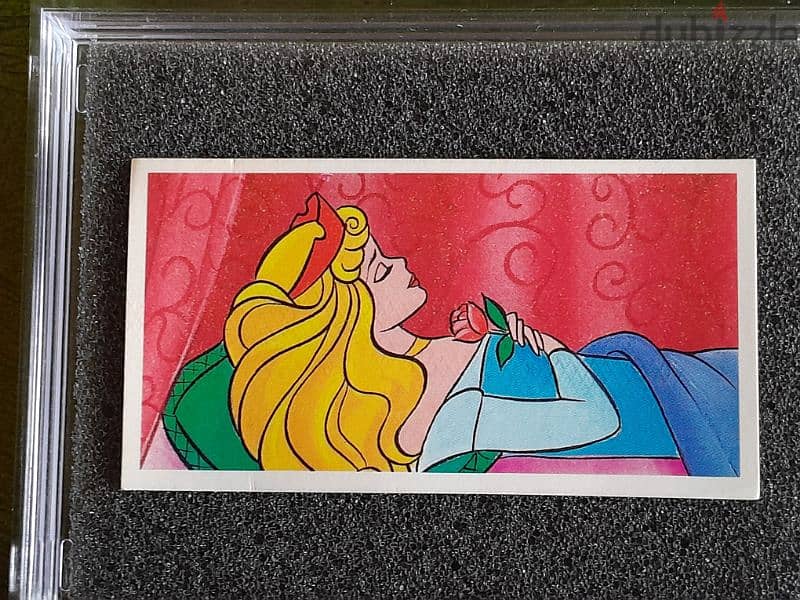 Vintage 1989 UK Disney Brooke Bond complete 25 Trading card 3